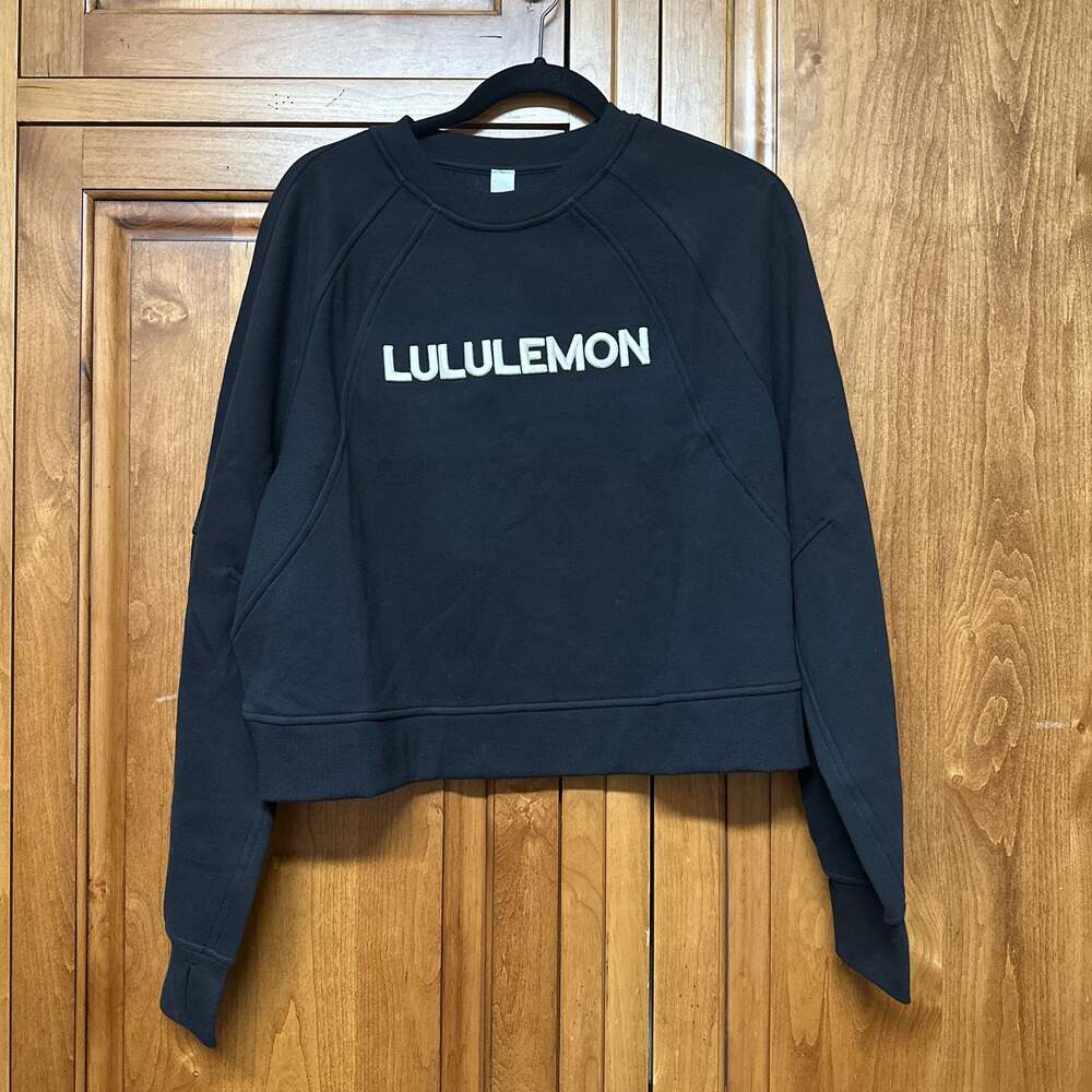 lululemon athletica Black Sweatshirt